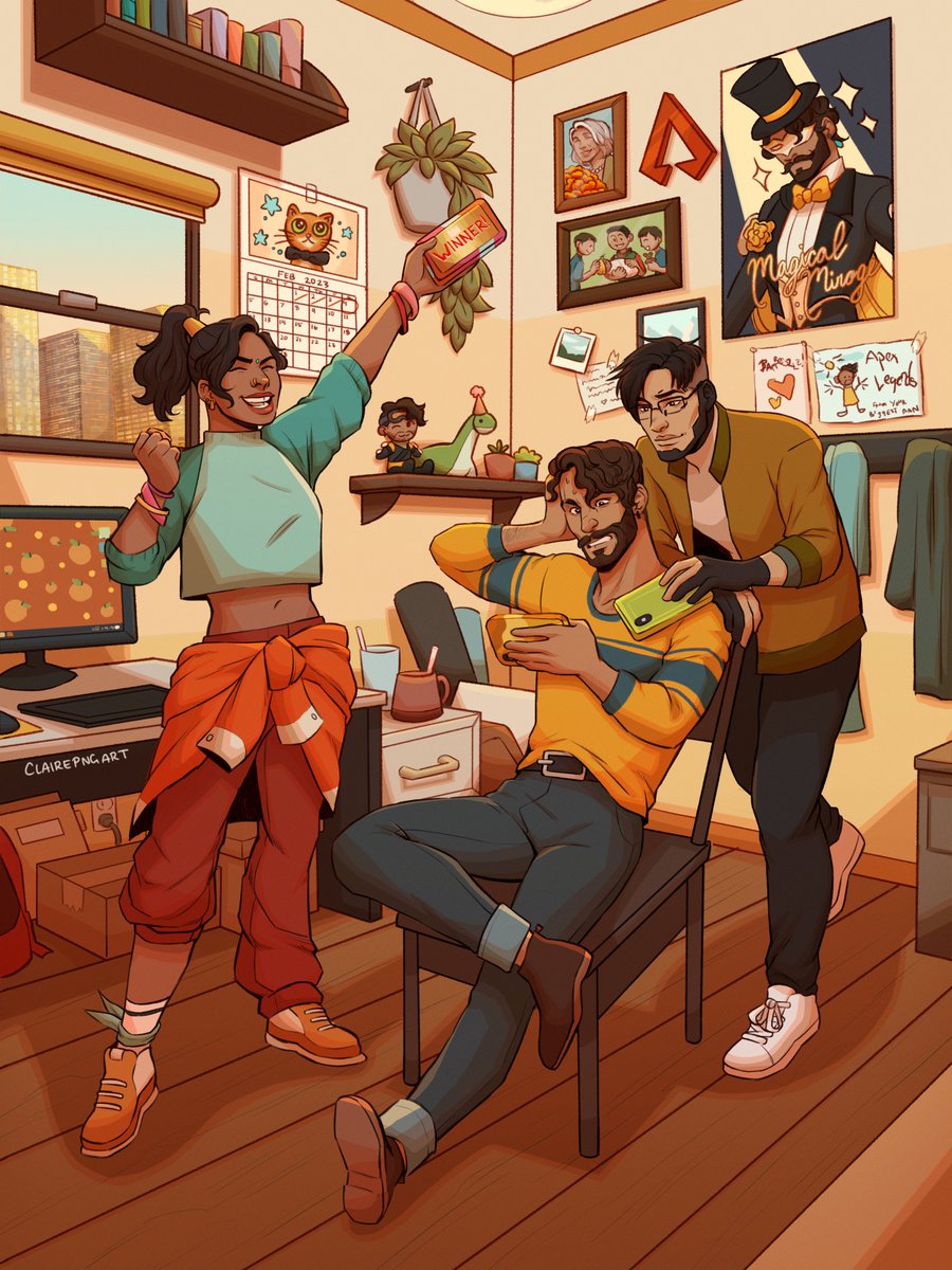 RT @clairepngart: [apex legends] here are all my zine pieces https://t.co/Jh9rNG6Dgt