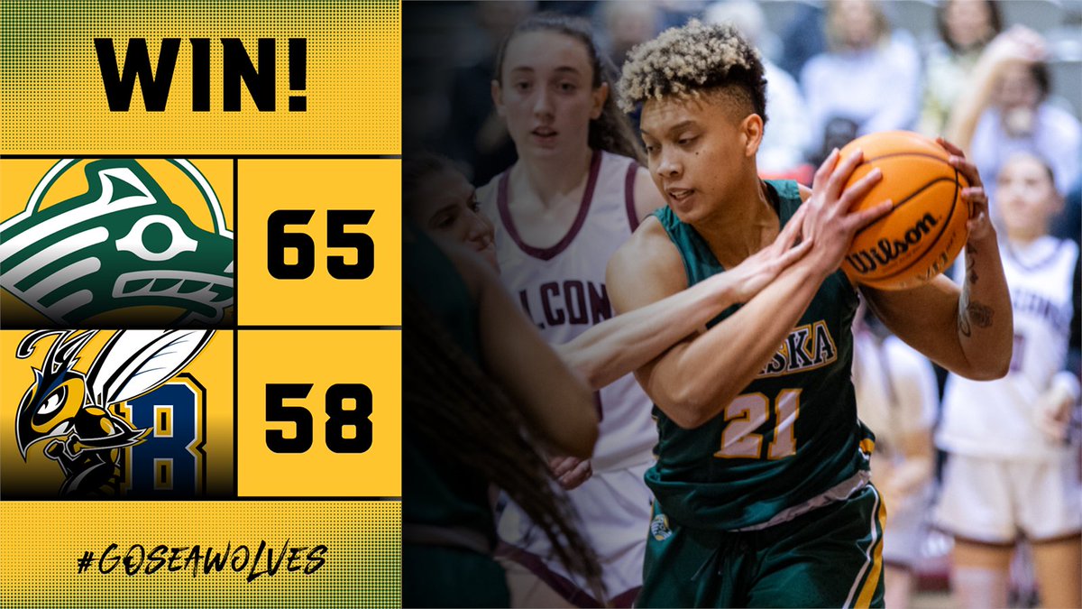 UAASeawolves's tweet image. A balanced effort lands @UAAWBB a 4-game win streak to end the regular season with a road upset of No. 22 MSU Billings. Rabb 15 pts, Robertson 8 pts/7 rebs, Fernandez 6 rebs/2 blks. Next: Mar. 2 vs SPU at @GNACsports Tourney.

@sportsadn @KTUUSports @AKSportsReport @uaanchorage