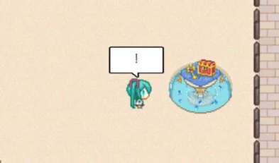 【#OUonly2お散歩スクショ】細かい所にまでかわいい装飾がいっぱい… 