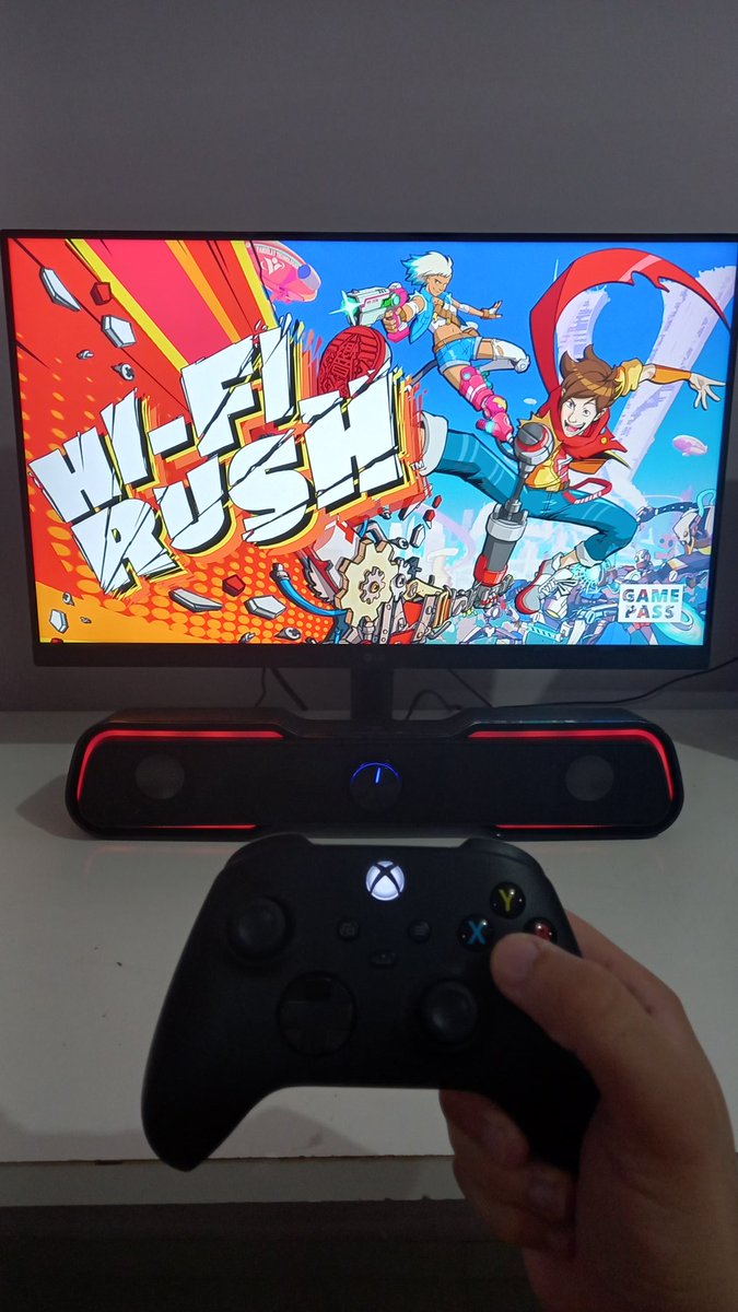 paulor_jacob's tweet photo. Ops! Faz mais de 1 semana q esqueci de postar meu jogo atual.

#HiFiRush #Xbox #XboxBR #xboxgamepass #bethesda https://t.co/q1dtSHEJ69