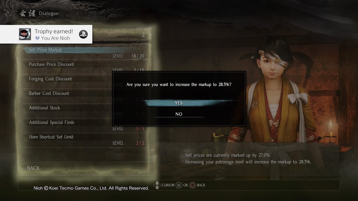 Nioh
You Are Nioh (Platinum)
Obtained all trophies. #PS4share https://t.co/grU4FYF8FV https://t.co/xdTXSCXJaU