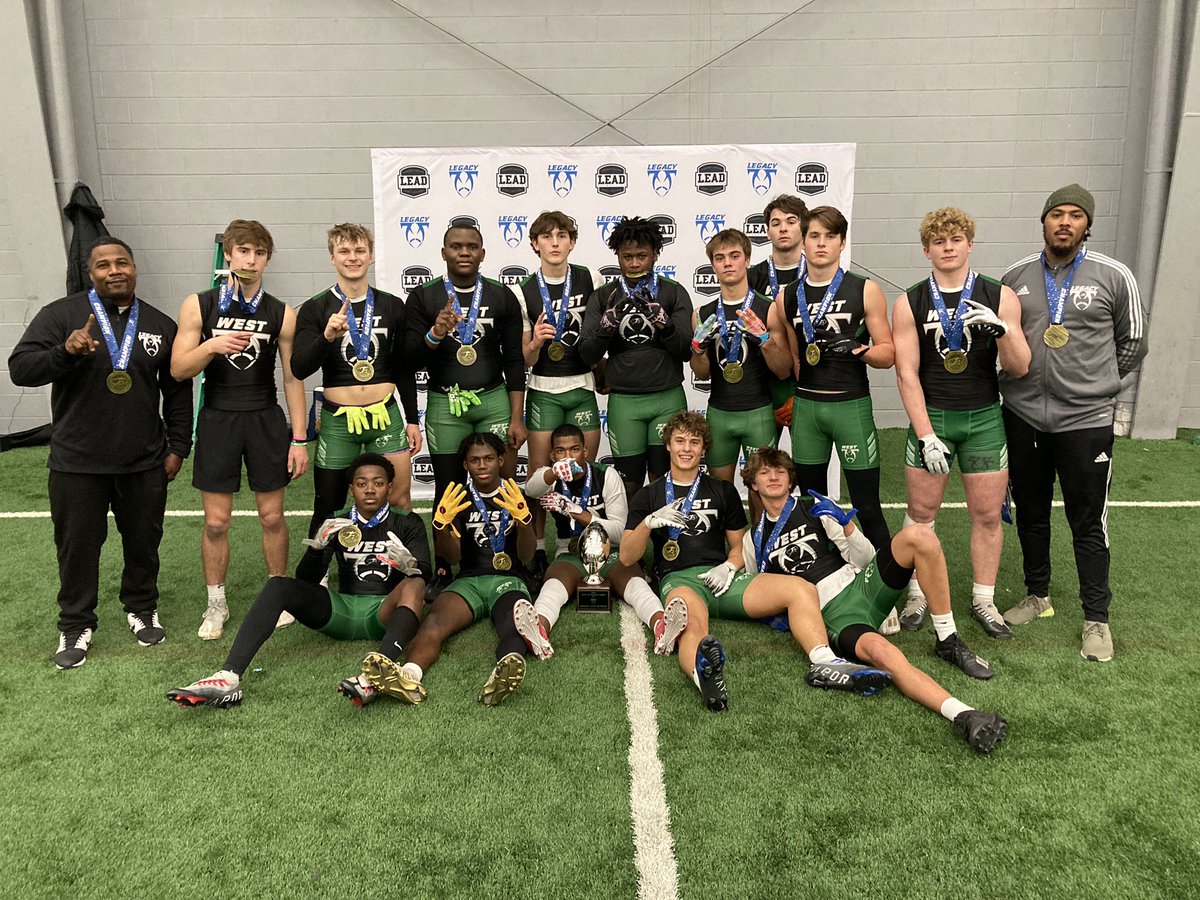 Congratulations to <a href="/LegacyWestMI/">Legacy West</a> WEST BLACK on winning the Legacy 7v7 Division 2 State Championship! Great finish competing in the best league in the Country! 
#Legacy #JoinTheMovement