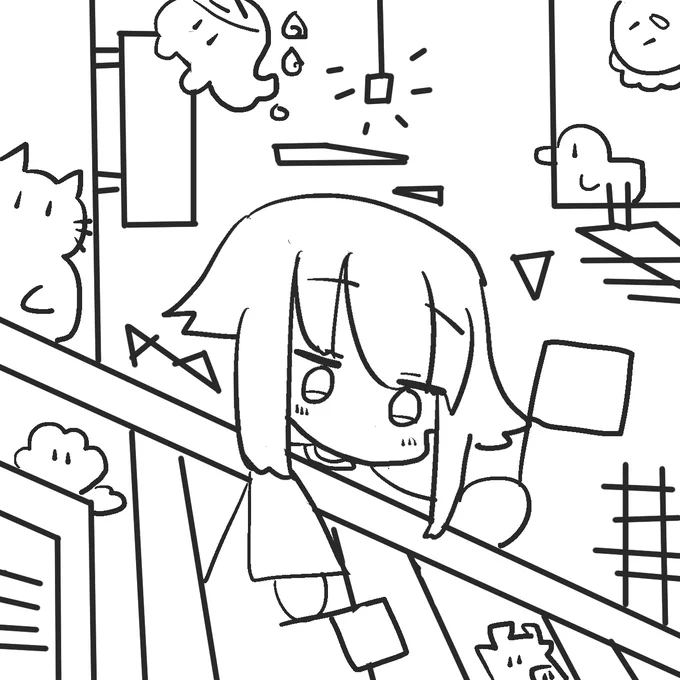 旗でも振るか 