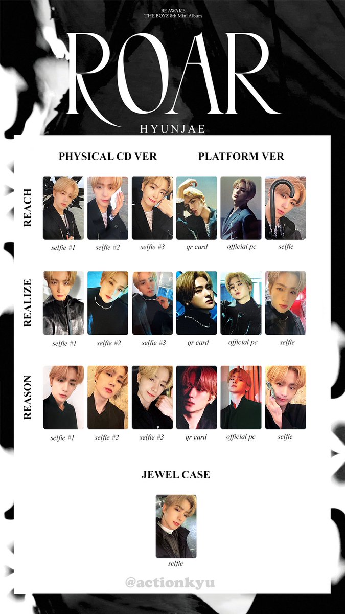 dreameeeeeeeea's tweet photo. the boyz ドボイズ ドボ roar 交換

譲:1枚目 ジェイコブ エリック ハンニョン ソヌ

求:2.3枚目 ソヌ>ヒョンジェ

郵送での交換希望です。
ソヌはまとめての交換のみとなります。
交換可能な方はリプをお願いします。 https://t.co/xhwtBvY3c0