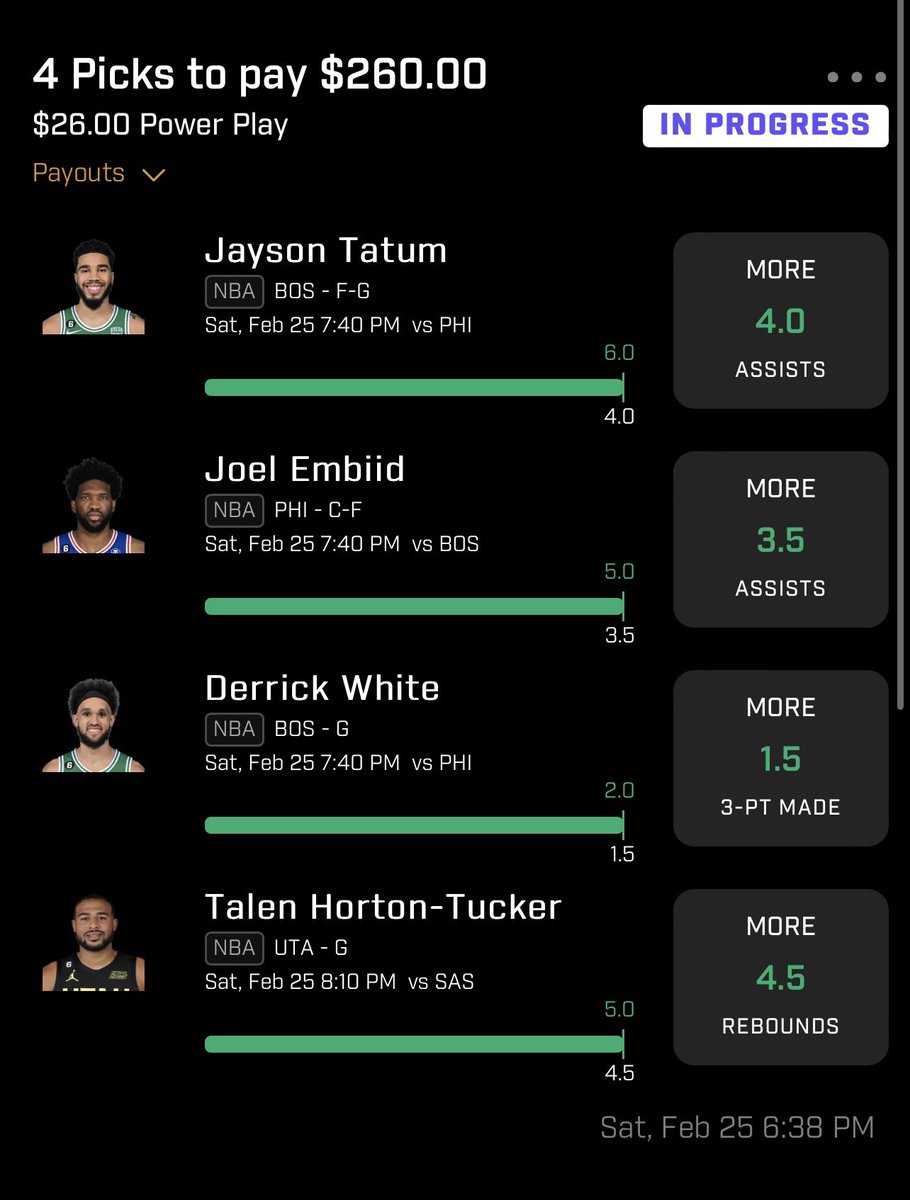 GoattPicks's tweet image. BOOM!! 💥🔥

Pope sells the 25x with the Denver blowout early, but we will take it 🤑
#PrizePicks #NBA #GambingTwitter #bettingtwitter