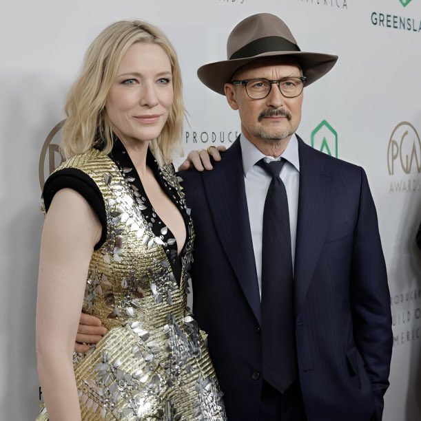 cate blanchett and todd field at the #PGAAwards tonight