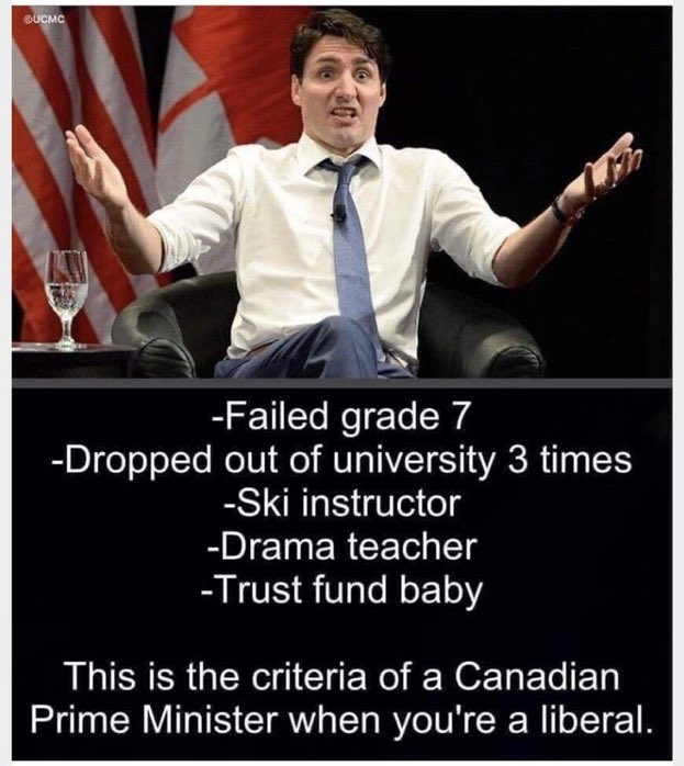 RyanJarvie2's tweet photo. @Garnet_2203 @JustinTrudeau @mini_bubbly Will the real Trudeau please show himself... there he is!! https://t.co/iGh3uqkIXj