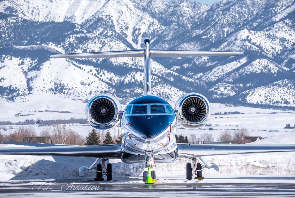 jonmalizia's tweet photo. Gulfstream G600 at BZN #GA6C #G600 https://t.co/eHL3XaghjA