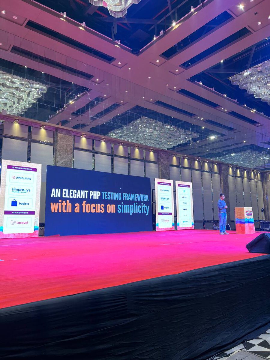 ab_chitrakaar's tweet image. Didn't know that writing test cases is going to be super cool. Thank you @enunomaduro and @LaraconIN ❤️ #laracon #laravel #laravelcommunity #laraconindia2023 #LaraconIndia2023