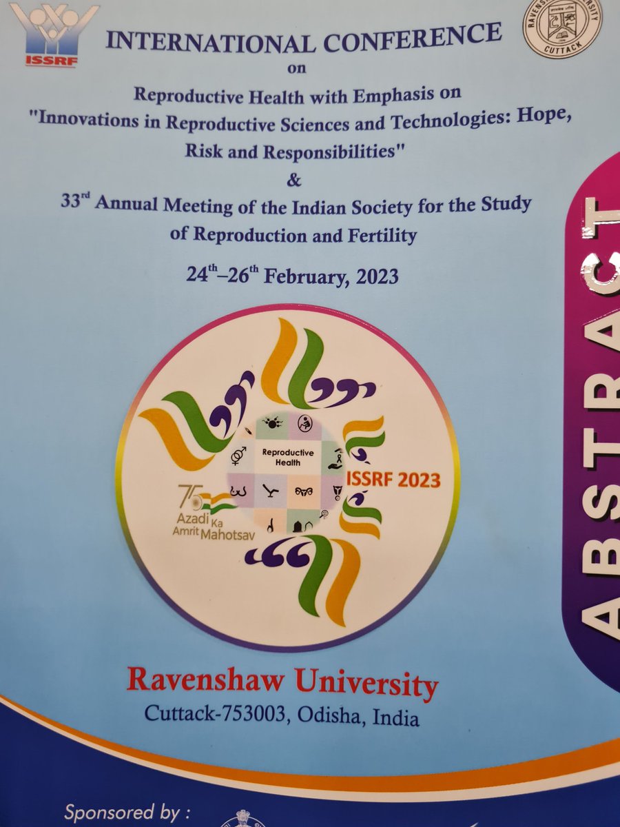 SSduPlessis's tweet photo. Hope, Risk, Responsibility. Aptly themed International Reproductive Health Conference organised by #ISSRF  @Ravenshaw150 https://t.co/t2t8T1W8Mf