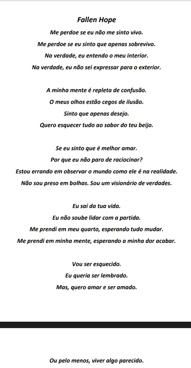 NtlTextos's tweet photo. Estava escutando a música do @rickemendonca quando fiz esse texto. O objetivo é a confusão.
Parte (1/2) https://t.co/VvMQFrKPeH