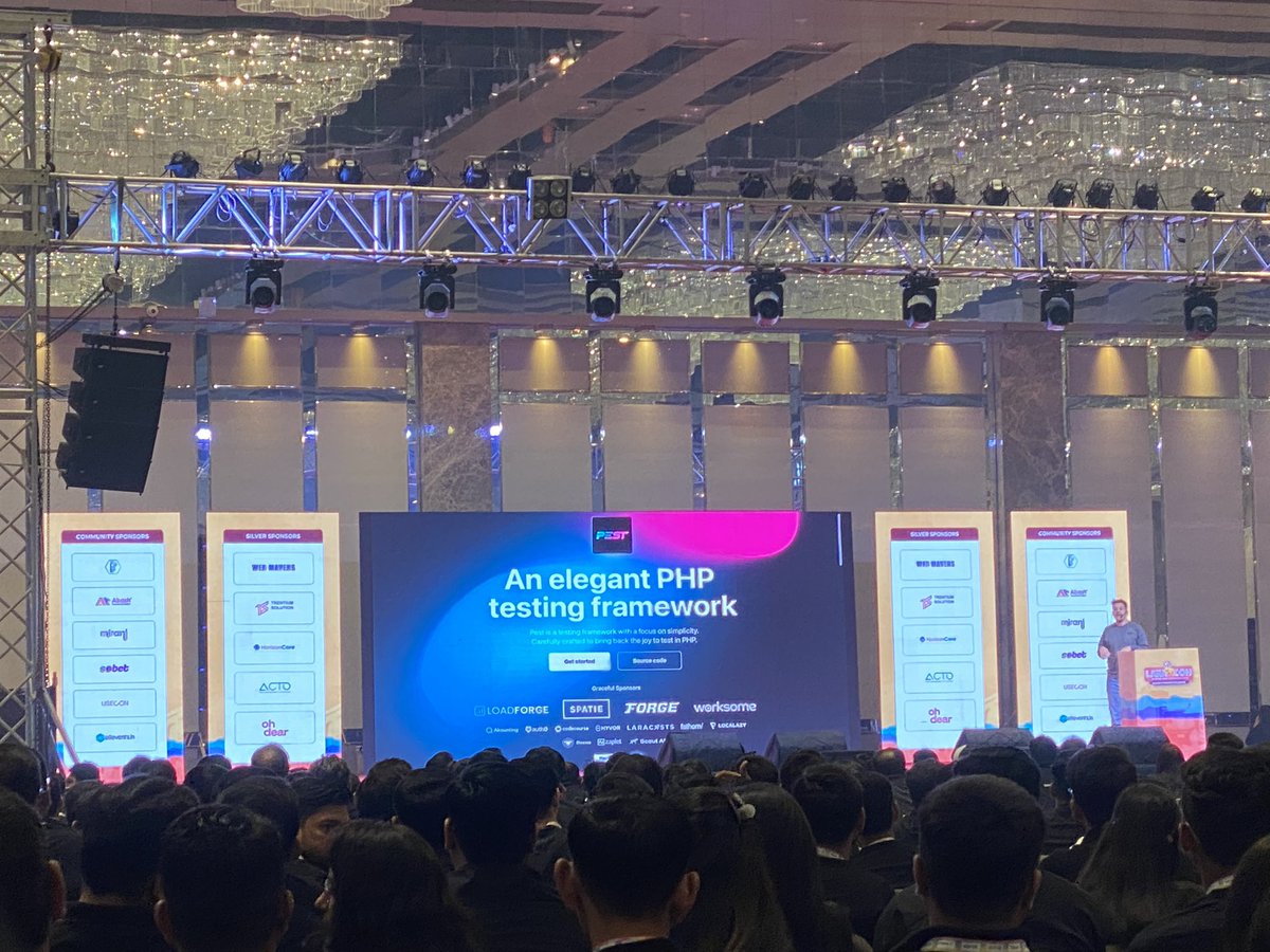 anand13a's tweet image. It was great session on PEST @enunomaduro #LaraconIN