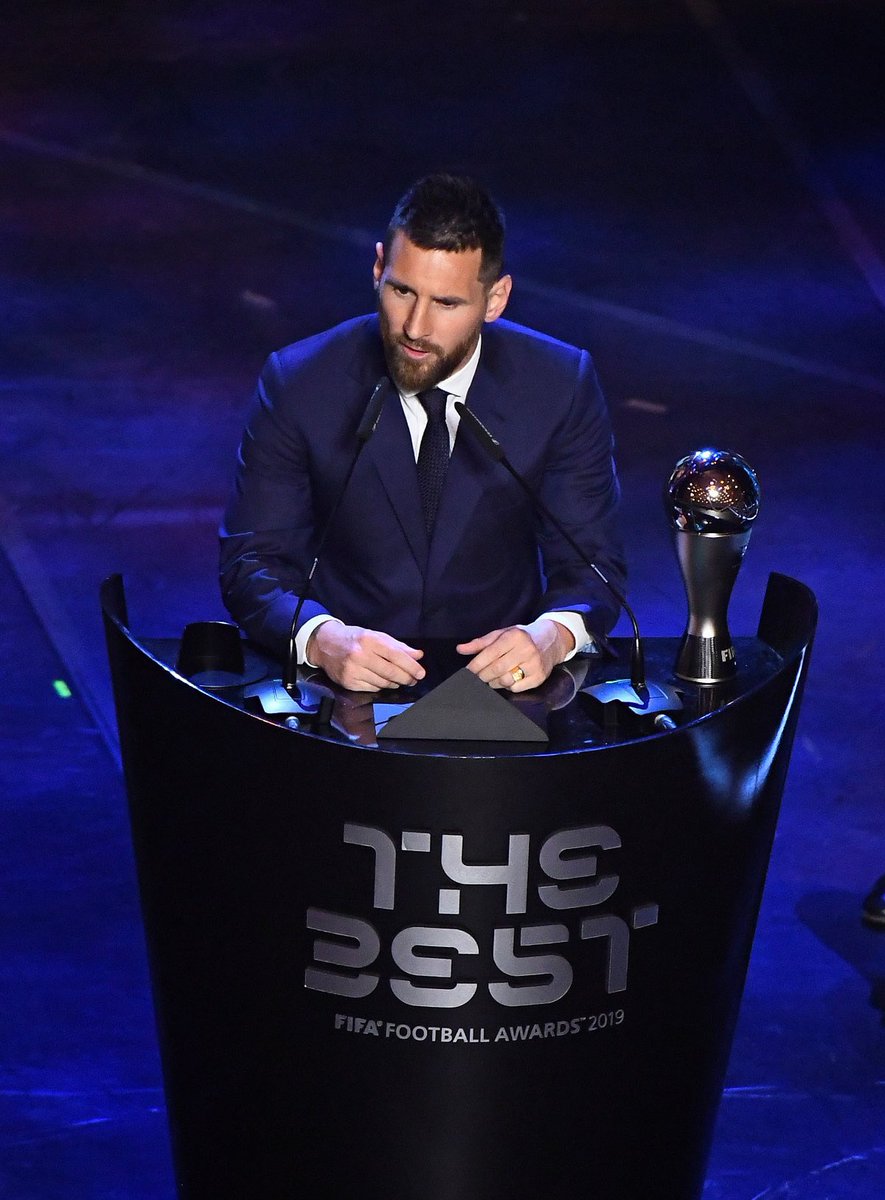 Leo Messi has won FIFA The Best award. He will receive the award on Monday.