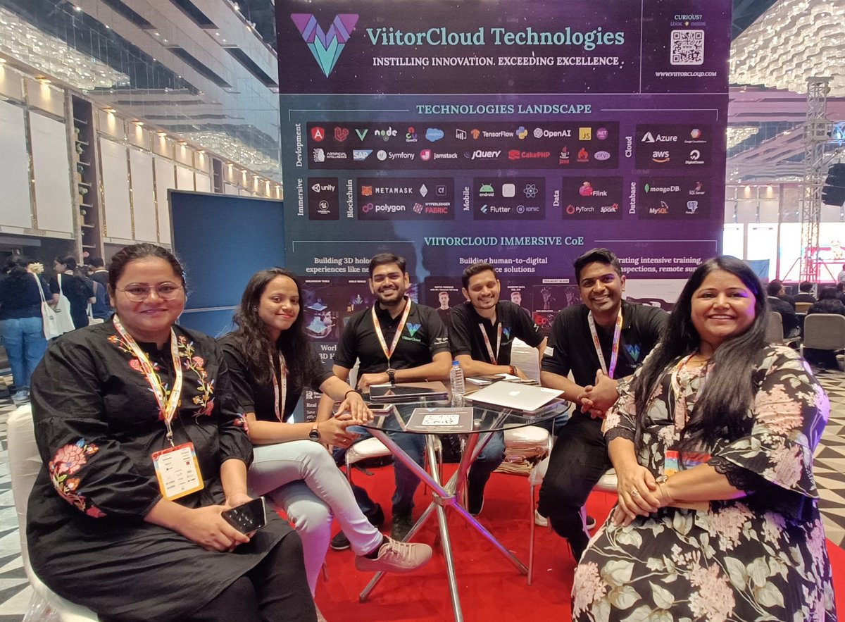 ViitorCloud's tweet image. #TeamViitorCloud on Day 2
At @LaraconIN !
Meet us in the BIGGEST Laravel Event, for the 1ST TIME happening in Asia.
Reach out to us: Booth No. B5, Club O7, Shela, Ahmedabad.
#laraconindia2023 #laravelcommunity #viitorcloud #laraconindia #laraconcommunity