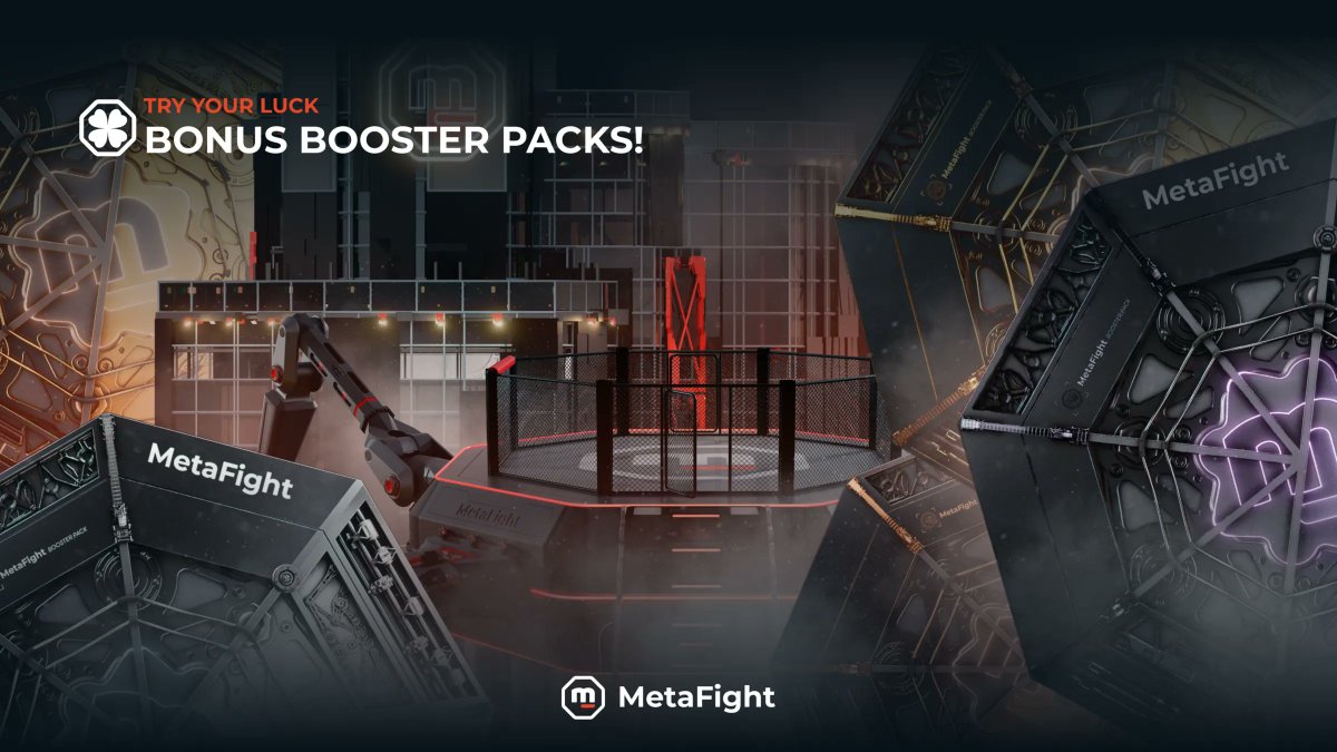 MetaFightOff's tweet photo. 🎁 For the first month of Alpha, users will enjoy a special promotion that boosts the odds in their favor.

⏰ Take advantage of this limited-time offer.

🍀 Increase your chances of getting top-tier fighters and rare cards in the booster packs.

🔗 https://t.co/r3uAQiSAyK https://t.co/eeZYjMWtuo