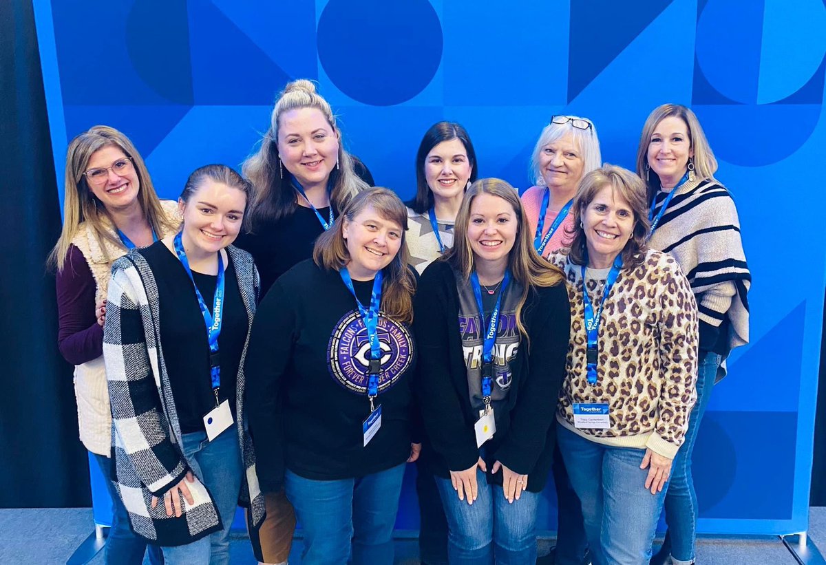 WSESTheatre's tweet photo. Loved experiencing the phenomenal @TheLeaderinMe conference with my @WSESWildcats family this week. Everything was amazing, but I loved the keynote speakers and the school tour most!  A huge thank you to @amyjoerb for sharing this opportunity. It’s a game changer! 💜💚🐾 https://t.co/MUbXSW8YNY