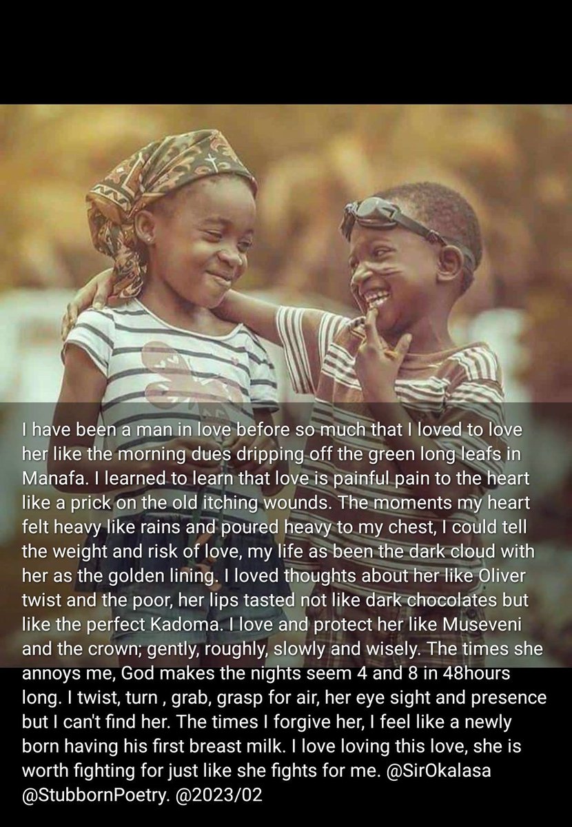 OkalasirAlbert's tweet photo. To the Girl who's love makes me a student 
@StubbornPoetry @UgandaPoets @The_Malbie https://t.co/kpI9Pb7wVF