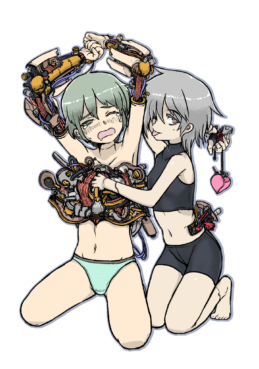 「昔描いたメカバレちゃんズ 」|なおたけのイラスト