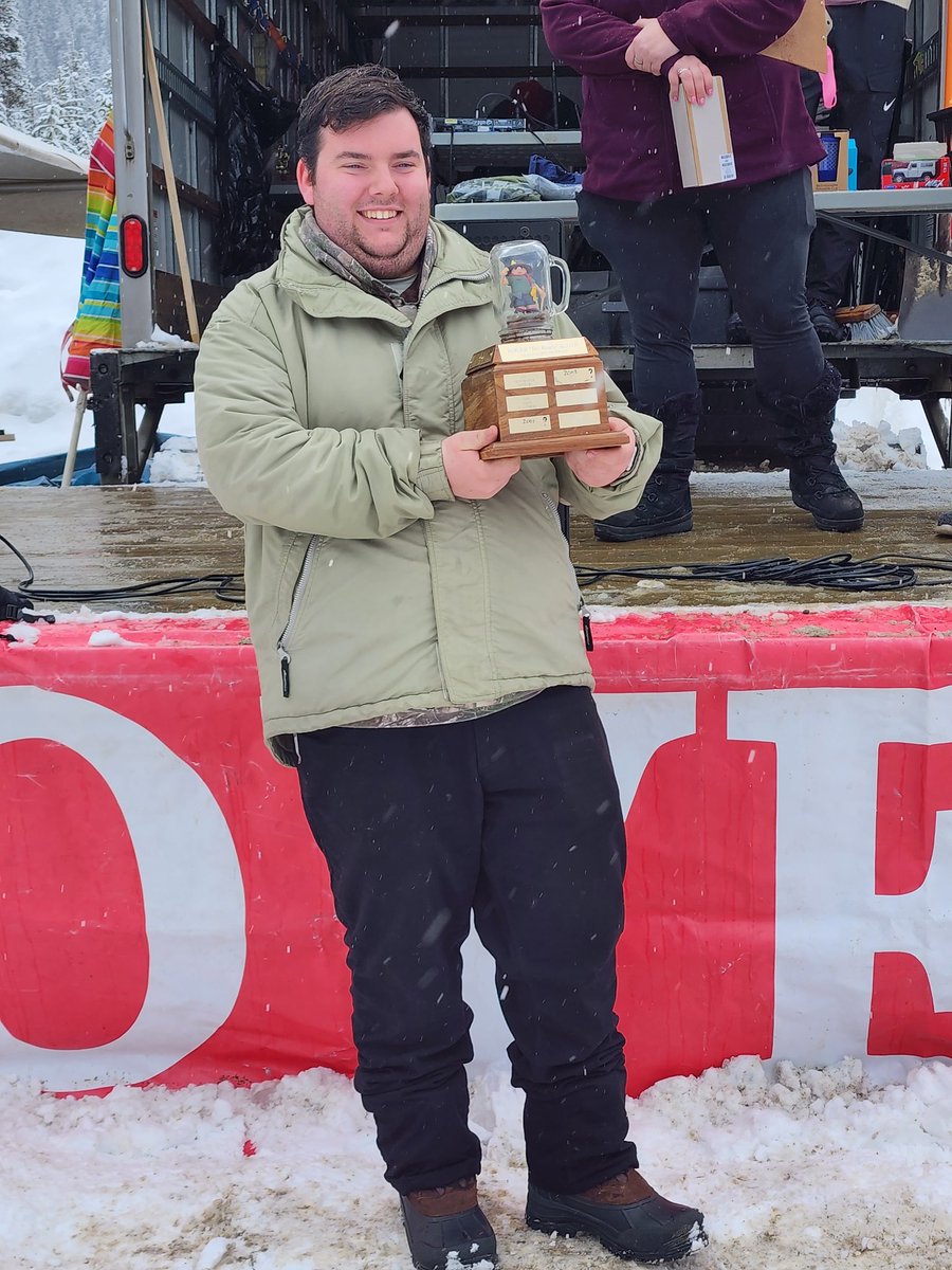 1stHaney's tweet photo. Our @Camp_Rovent award winners! Matt received the Roger the Ready Rover award, Joey won the snow golf competition, and Jonathan was recognized for running axe throwing all day @scoutscanada #Rovent #CampRovent #scouts #scoutsdostuff https://t.co/qv62fX5uZ0