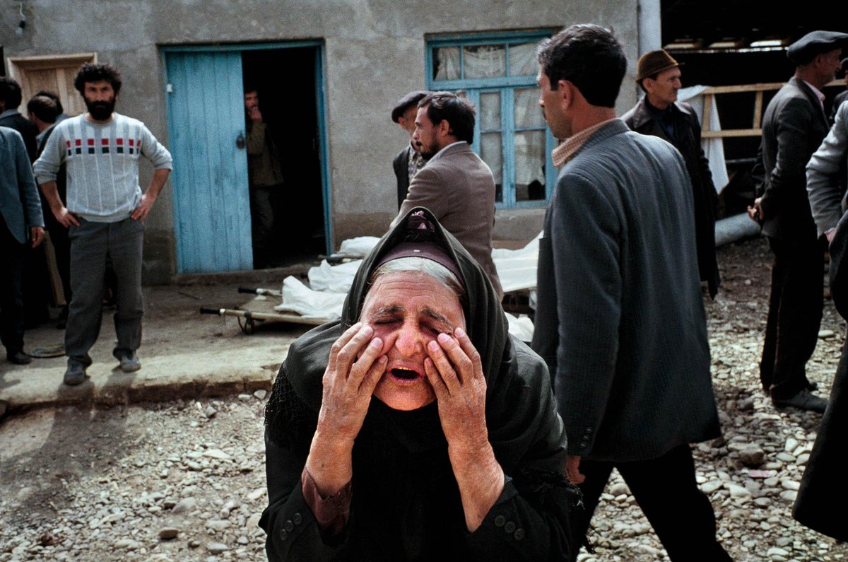 rzvanova's tweet photo. The Boston Globe
3 March 1992, Baku, Azerbaijan, bу Раul Quinn-Judge
… А helicopter flying over the vicinity is reported to have seen other corpses, while the ВВС quoted а French photographer who said that he had counted 31 dead, including women and children.
#JusticeforKhojaly https://t.co/Bc9xGpj2fu