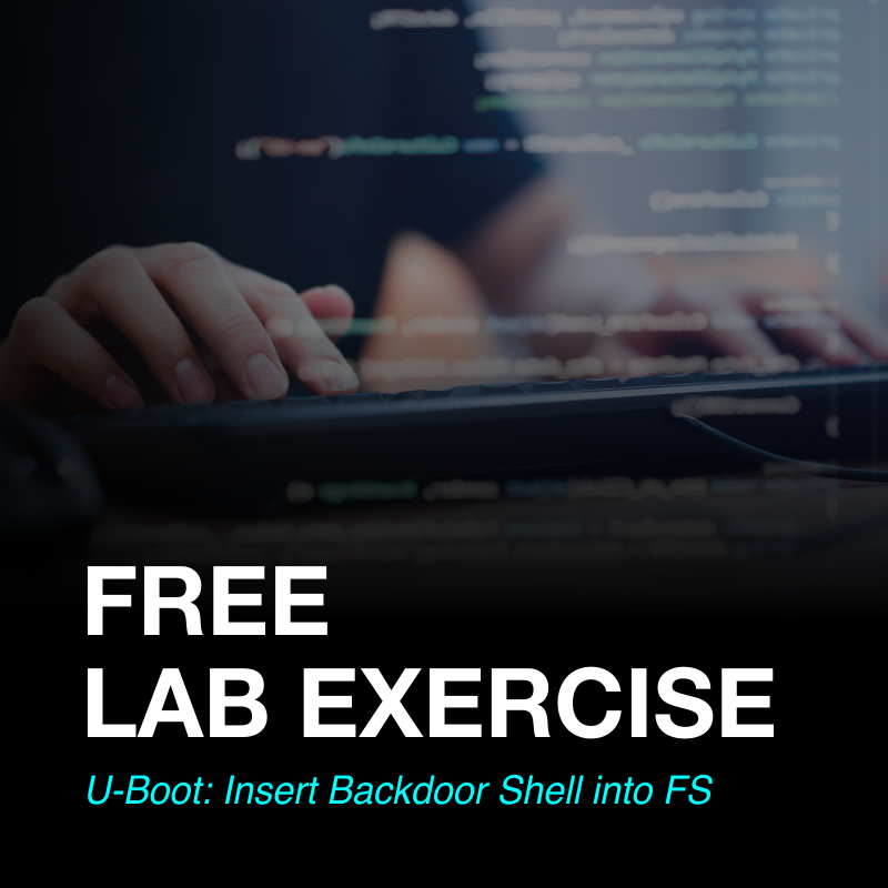SecurityTube's tweet photo. U-Boot is an open-source bootloader used in embedded devices, which often lack security due to device constraints. Try our free lab and learn to exploit a U-boot powered device by injecting a backdoor shell! Sign in at https://t.co/vfBZUZ9khb and try it at https://t.co/TDVXx5UQYn https://t.co/Xb3s0oEafl