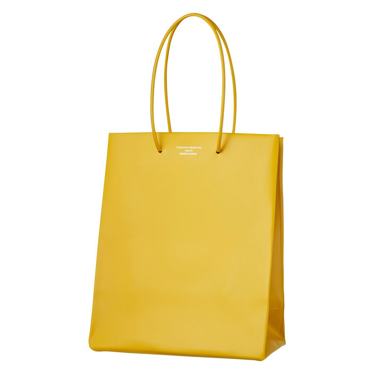 伊勢丹新宿店限定 UNKNOWN PRODUCTS レザーペーパーバッグ 小 新品未