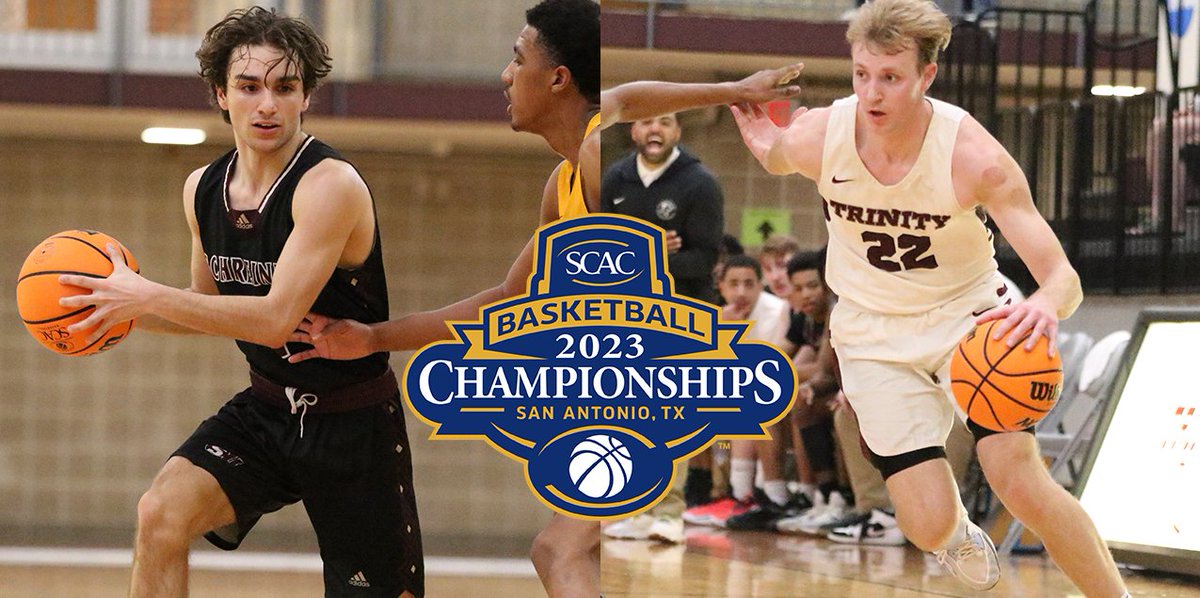 .<a href="/SUMountaineers/">Schreiner Athletics</a> and <a href="/TrinityUTigers/">Trinity Athletics</a> Men to Vie for #SCAC Tournament Title🏀🏆

📰 | bit.ly/3EC7Mdq

#SCACChamps | #SCACPride | #SCACMbb | #d3hoops