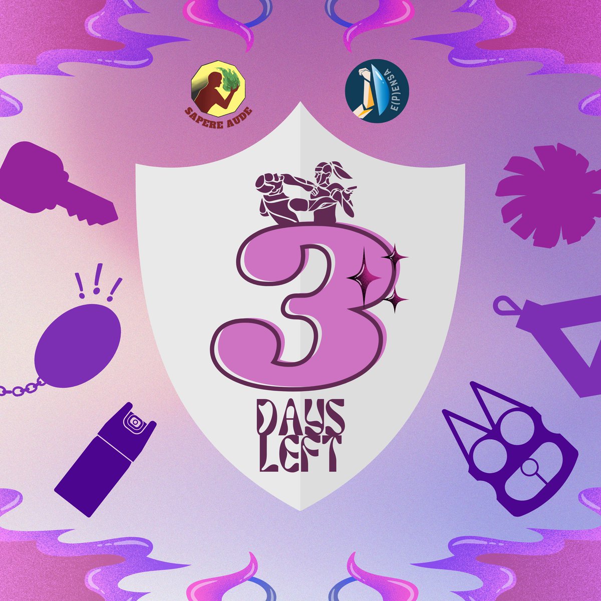 phileosdepensa's tweet photo. Wish to be a cat π± with nine lives βοΈ? Make it possible with our self-defense π€Ί items!
3 DAYS TO GO π― βtil you can place your orders πΈ for De(P)ensa 2023!
Make sure to get your family and other loved ones covered, too!
#DePensa
#Semper
#Phileos
(1/2) https://t.co/XK68cI6RIe