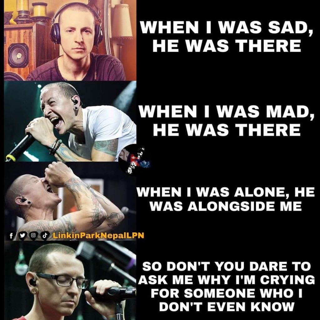 Saw this on Facebook and thought I would share it , it's so true #linkinpark #chesterbennington #ripchester #music #neverforgotten #missed #rock #music #legend