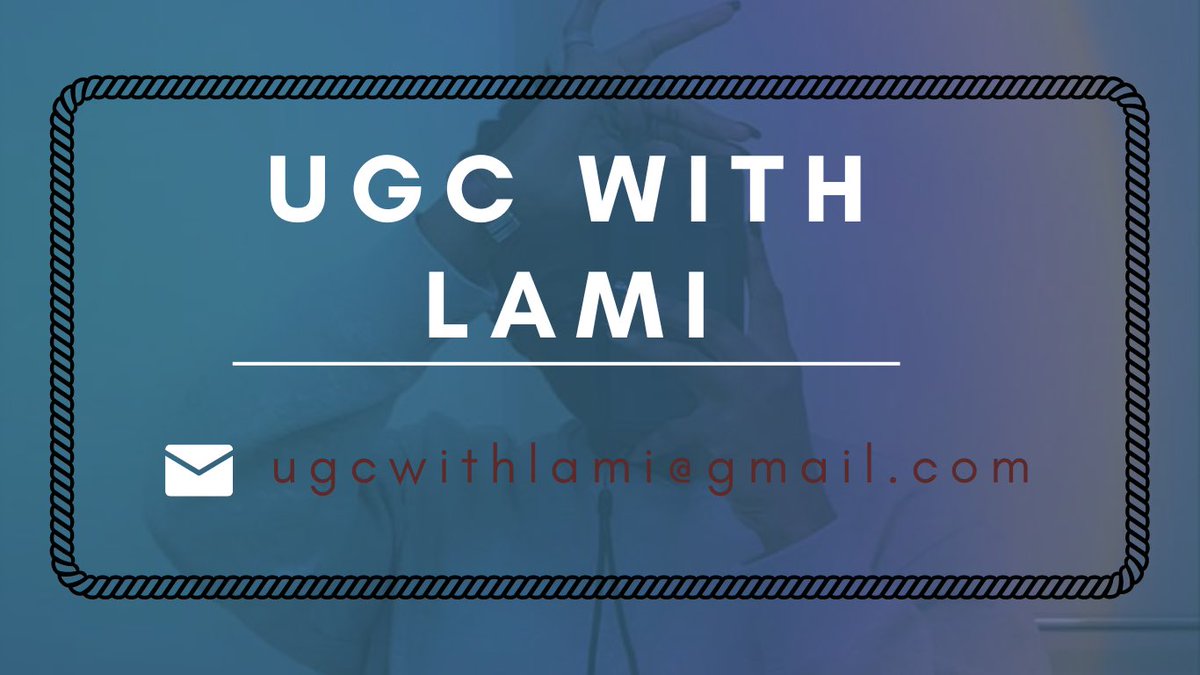 Lami | UGC Creator tweet media