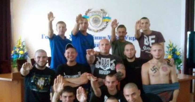 3) March, 2022: 

There was controversy in Ukraine over a picture of Bonov and some other Neo-Nazis,
