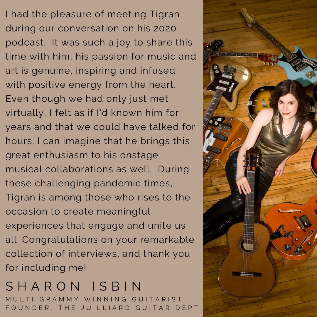 TigranArakelyan's tweet photo. An honor to get this from one of the greatest guitarists. Thank you @SharonIsbin
.
.
.
#guitar #guitarist #sharonisbin #musician #music #musicpodcast https://t.co/76jWynl96P