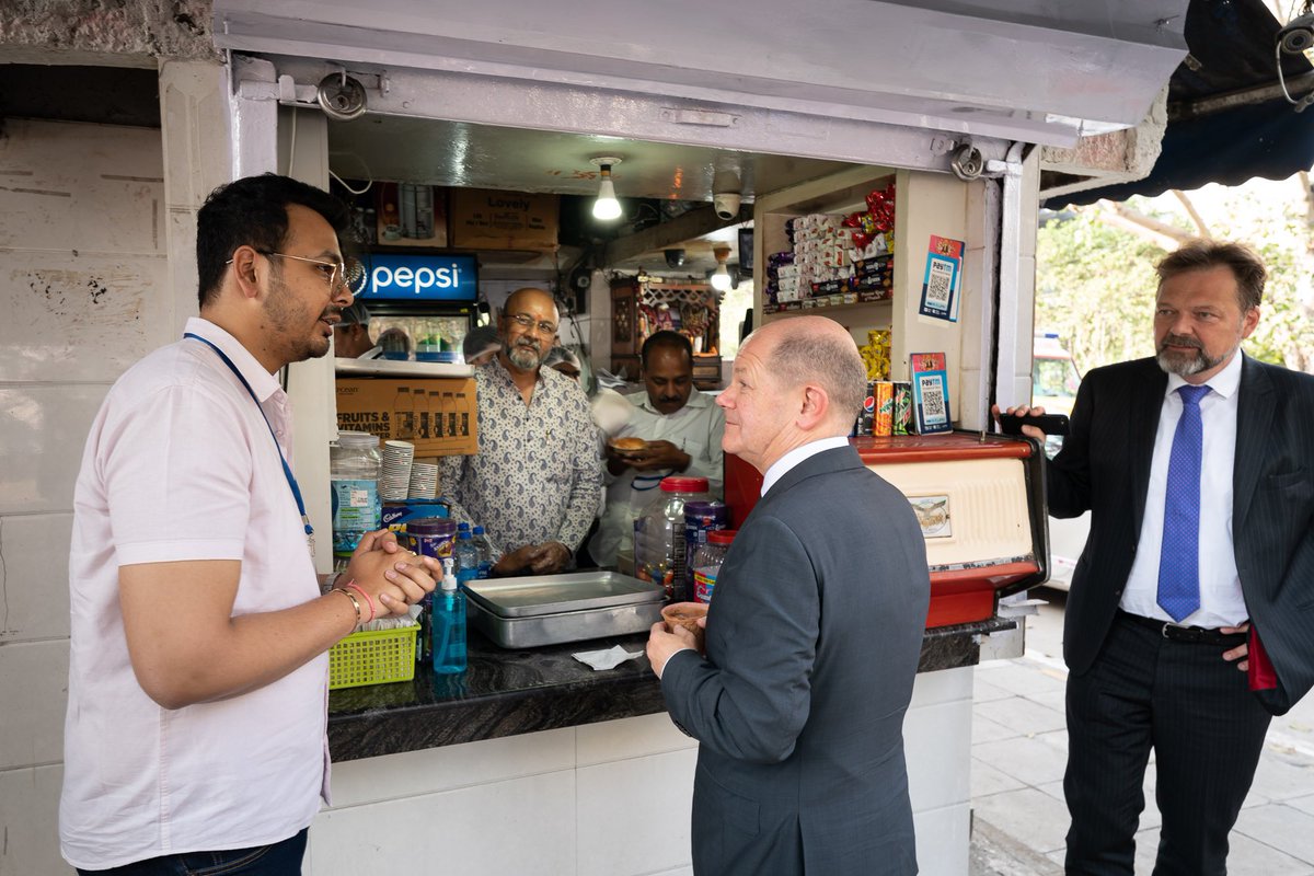 German Embassy India tweet media