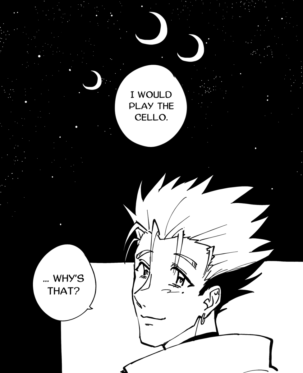 GOOMYLOID's tweet photo. quick messy comic about music (1/2) #trigun #vashwood https://t.co/56L0VbnoYo