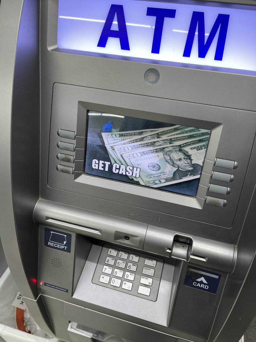 MrToDamnFunny's tweet photo. the atm at the liquor store has its own meme #certifiedcoldone https://t.co/U4qe3g35fB