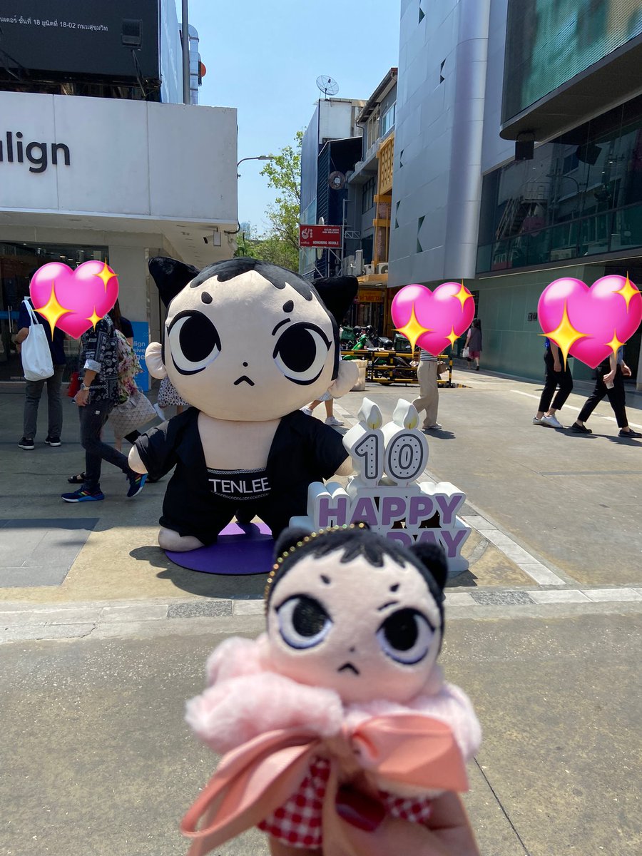 icee95_'s tweet photo. น้องตัวใหญ่เด่นมาก ๆ น่ารักสุด ๆ ไปเลย 💖💖💖
#Sawasdee_TENnyang
#TENBDAY_2023 https://t.co/EglQ1Dtxij