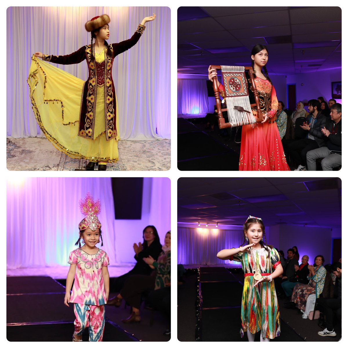 UAA held a Uyghur Fashion show at the Uyghur Center. Did you know that more than 100 fashion brands in the apparel industry are linked to Uyghur Forced labor. Our kids will preserve our traditions & keep alive our culture that the CCP is trying to destroy! 
#EndUyghurForcedLabor