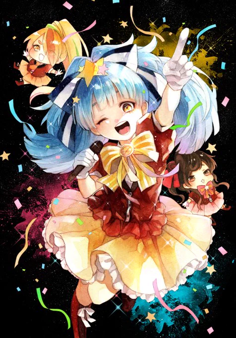 #アナログ絵で魅せてみよ#透明水彩 #ゾンビランドサガ リリィちゃん 
