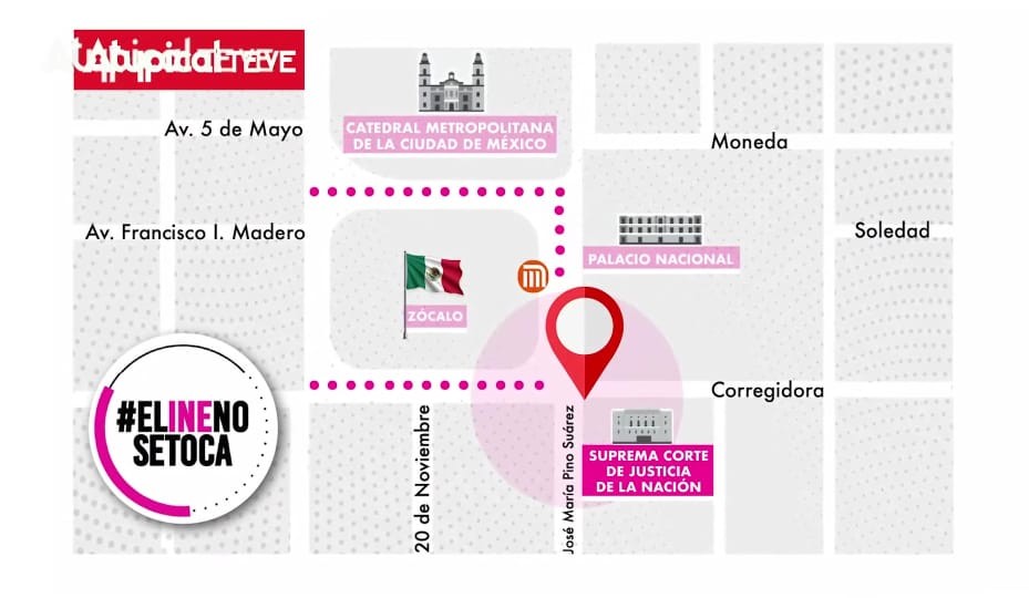 Punto de reunión CDMX 

#ElINENoSeToca 
#MiVotoNoSeToca 
#26Febrero 
#CampamentoMéxico