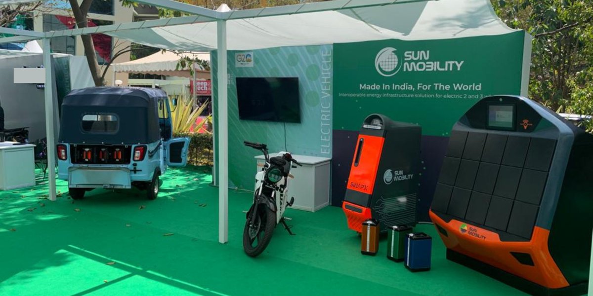 Chetan Maini (@mainichetan) on Twitter photo Building a sustainable future for all has always been the core value for SUN Mobility, and we truly enjoy contributing to government initiatives for clean energy upliftment!
Here’s a glimpse of our solutions at the <a href="/g20org/">G20 South Africa</a>
#OneEarthOneFamilyOneFuture Building a sustainable future for all has always been the core value for SUN Mobility, and we truly enjoy contributing to government initiatives for clean energy upliftment!
Here’s a glimpse of our solutions at the <a href="/g20org/">G20 South Africa</a>
#OneEarthOneFamilyOneFuture