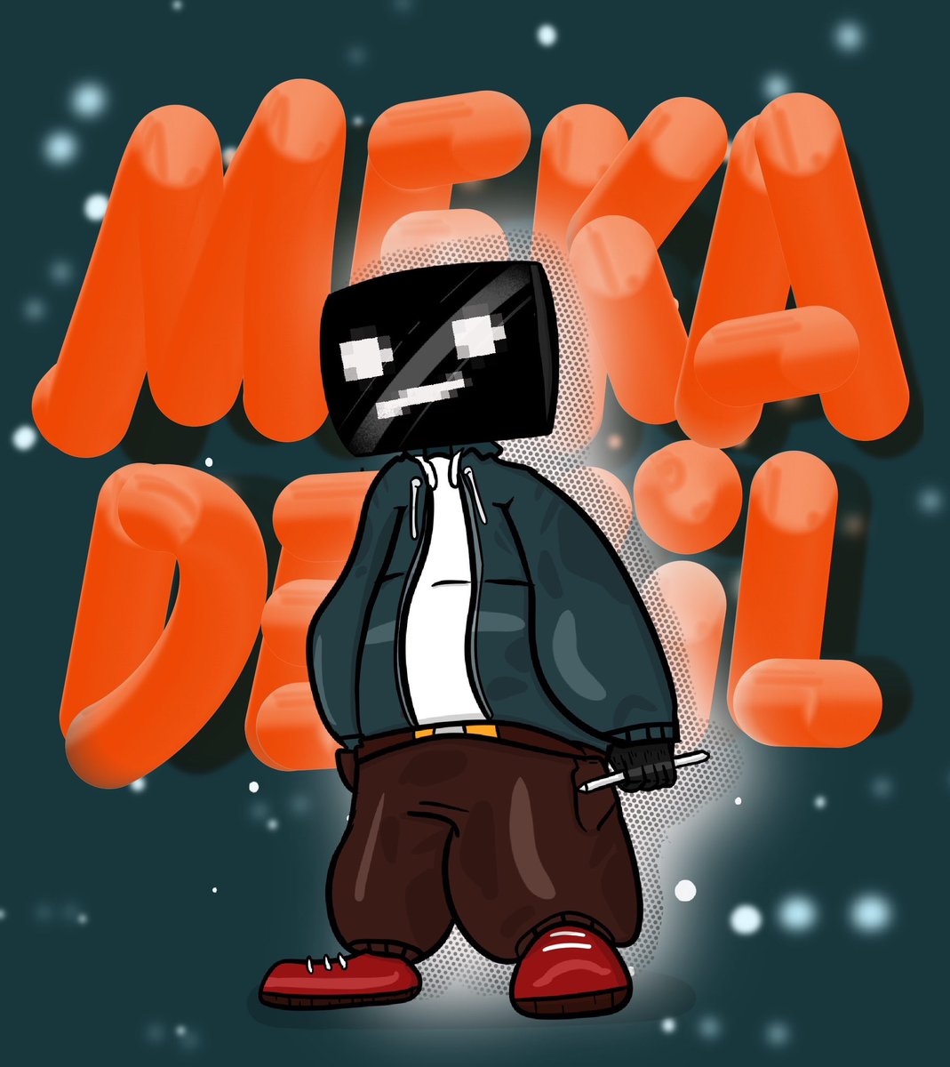 MekaDevil01's tweet photo. iPad Head Inspiration From Himself. 🤩 Good 👍 Day. #MekaDevil https://t.co/p25wtnZnTX