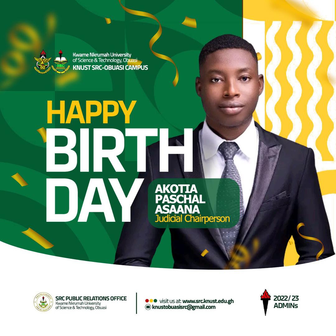 ObuasiSrc's tweet photo. Happy Birthday to His Honor Akotia Paschal Asaana. 

May the balance of God hold you unswerved as you sail through to success. Be Blessed and Judicious. https://t.co/Qlw2ddVNMm
