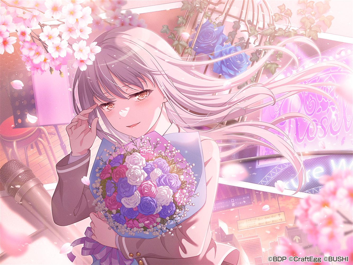 湊友希那 キャラファイングラフ バンドリ ガルパ ローソン限定 イラストボード バンドリ！ ガールズバンドパーティ！ on X: 