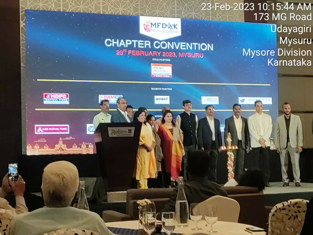 myvalueresearch's tweet photo. #MFDAK(Mutual fund distributors association of Karnataka) conducted it's first regional convention on 23.02.2023 in a new avatar in Namma Mysuru so that it's members stay relevant in the industry in which more than 100 delegates from nearby districts attended it!
@NileshShah68 https://t.co/JLHiVxe6wH