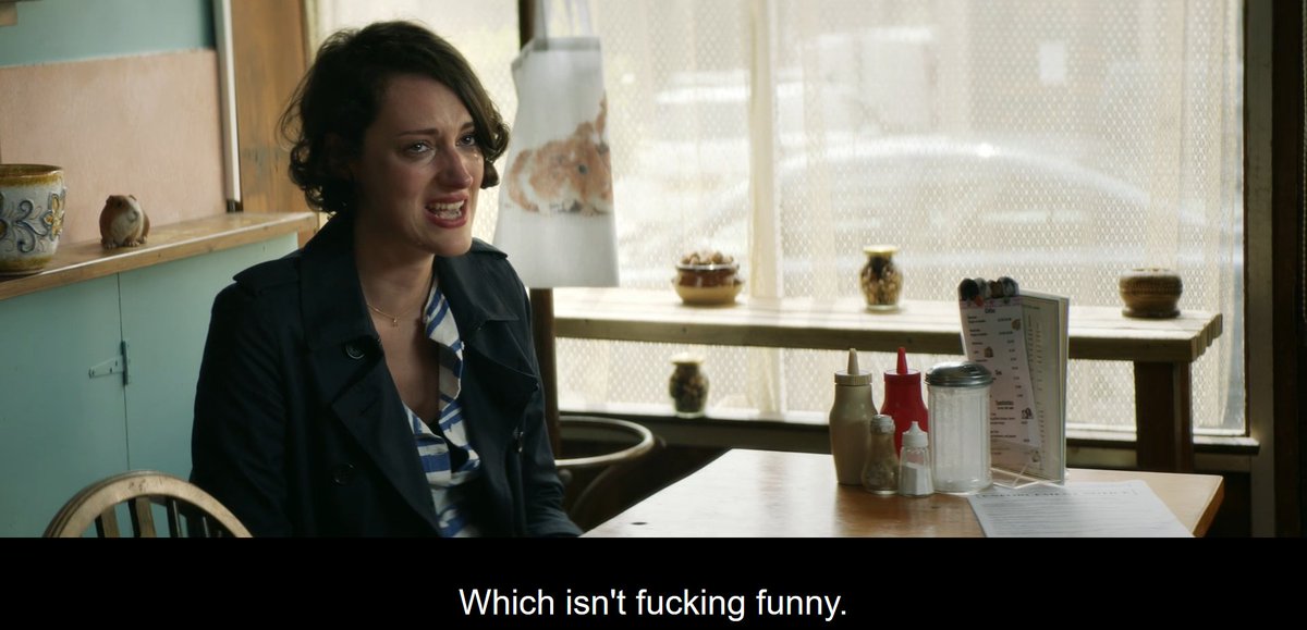 lushihyde's tweet photo. — fleabag (2016) https://t.co/BwmEyX0AJd