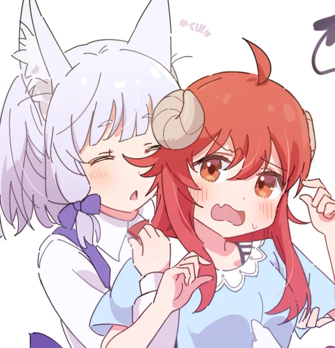 リコくんとシャミ子をTLに流して心に潤いを 