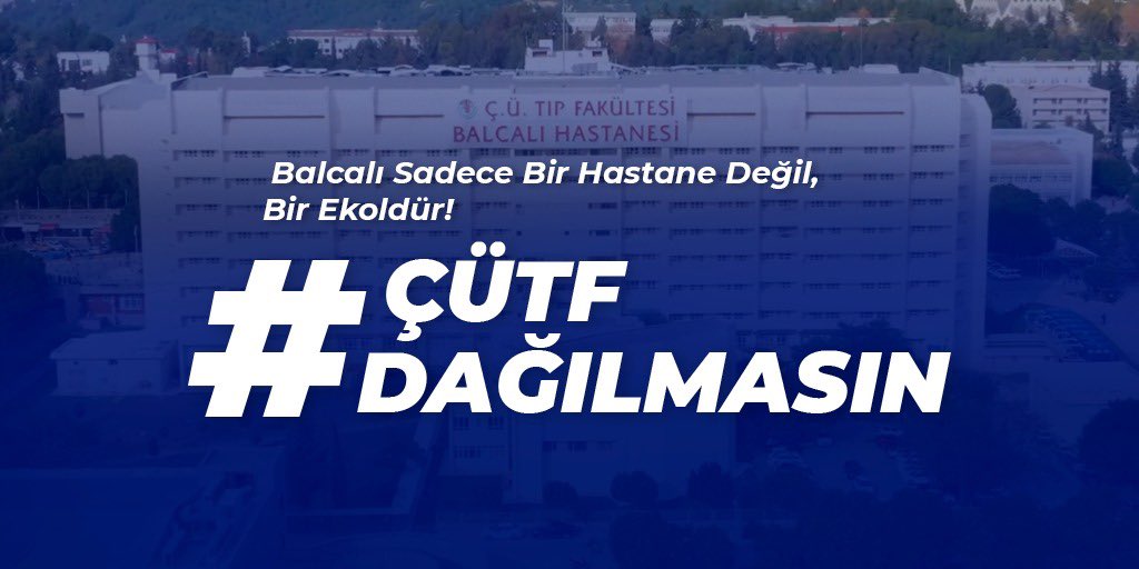 Bayraktar_Gizem's tweet photo. Balcalı yenilenene kadar hastalar, öğrenciler ve doktorlar için adanada bir hastane tahsis edilmeli !! 
#ÇÜTFdağılmasın  @drfahrettinkoca https://t.co/KN6doyjF3R
