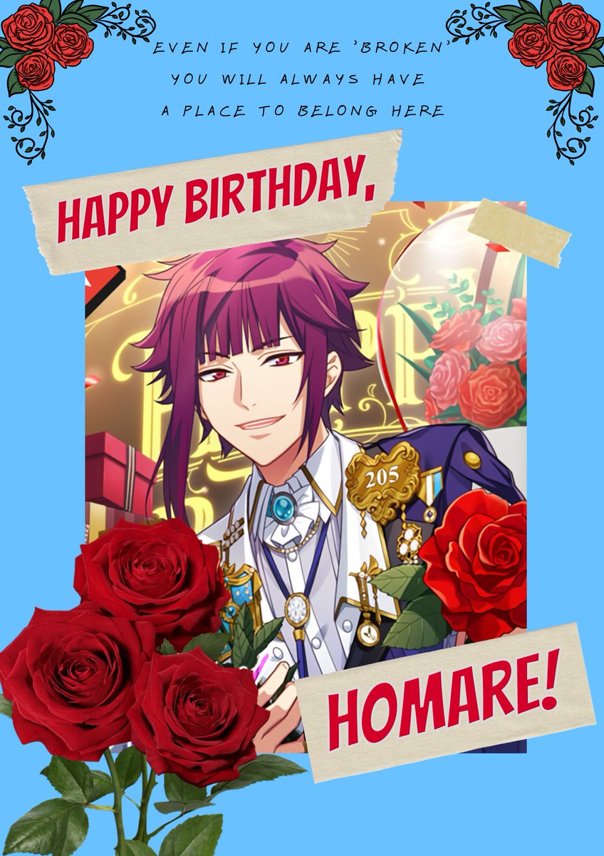 [FEBRUARY BIRTHDAY]

It was fate that brought us together here, in Mankai. Happy birthday, Homare-san!

[<a href="/homarisugawa/">Homare Arisugawa</a> <a href="/ariisugawa/">🍷| Titus Birdwood</a>]