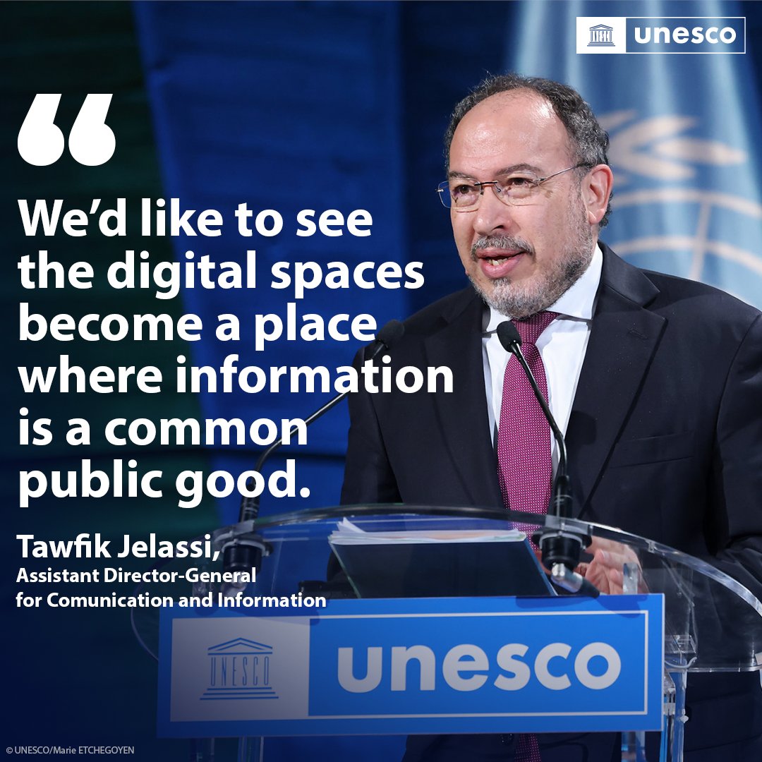 Online information can be harmful. But with global regulations, we can combat disinformation, hate speech and online harassment while protecting freedom of expression and human rights. Together we can build an #InternetForTrust! ℹ️ on.unesco.org/3Y0BDDt