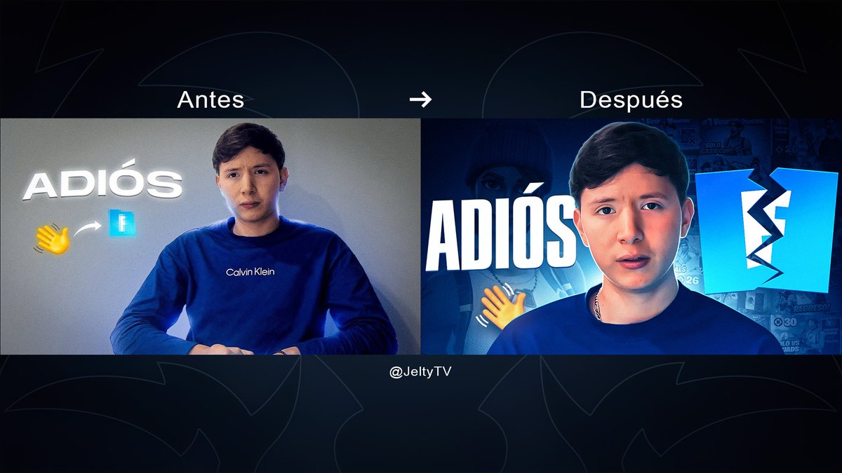 Hoy le re-hice esta miniatura a <a href="/JeltyTV/">Jelty 🧢</a> :D
Se agradece el apoyo y espero les guste ♥️